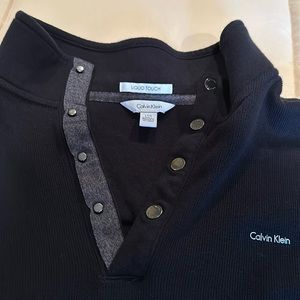 Calvin Klein Men’s “Liquid Touch” Sweater Size L Black